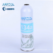 340g HFC R134A Refrigerant Gas for Auto Air Conditioner